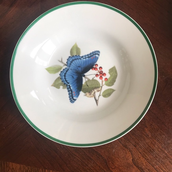 National Wild life Federation 4 piece porcelain butterfly bowl set - Picture 3 of 6